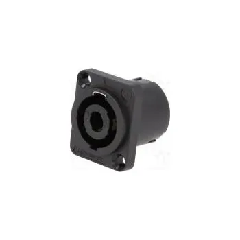 Elektrická zásuvka Zásuvka SpeakON vidlice PIN 4 límec (2 otvory),do panelu 30A