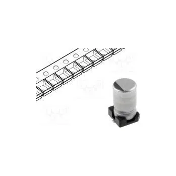 Elektronická součástka Kondenzátor elektrolytický SMD 470uF 16VDC Ø10x10mm ±20%