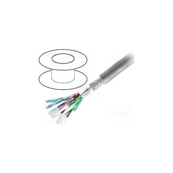 elektrický kabel BELDEN 8164 Vodič RS232,RS422 lanko Cu PVC chromová 30m CPR Eca 300V