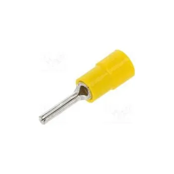 Elektrický konektor Koncovka jehlová Ø 2,6mm 4÷6mm2 krimpovací na kabel žlutá