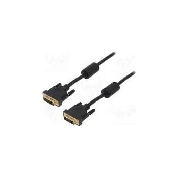 Video kabel Cable dual link DVI-D (24+1) plug,both sides 3m