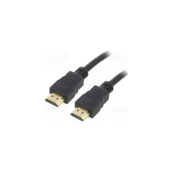 Video kabel Cable HDMI 2.0 HDMI plug,both sides PVC 4.5m black 30AWG