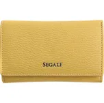 Dámská kožená peněženka Segali SG 7074 pastelově žlutá