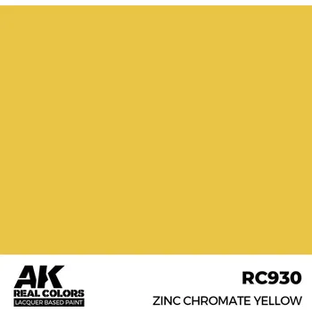 Modelářská barva AK Interactive Real Colors: Zinc Chromate Yellow 17 ml.