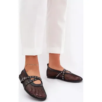 Dámské baleríny Balerinky P-1416 černé - Step in style 41