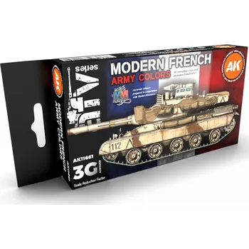 AK Interactive MODERN FRENCH AFV 3G