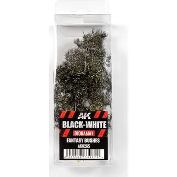 AK Interactive BLACK-WHITE FANTASY BUSHES