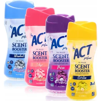 Aviváž Vonné perličky granulky do praní ACT Perfume 3v1 sada 4 kusy 840 g