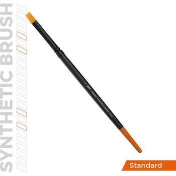 AK Interactive AK SYNTHETIC BRUSH - FLAT 4