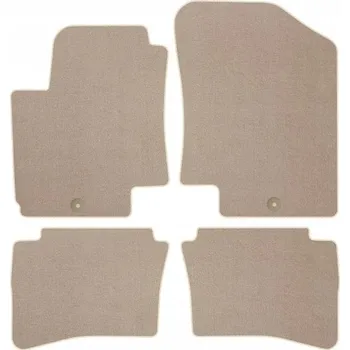 autokoberec Koberce Edecor velurové 4 ks