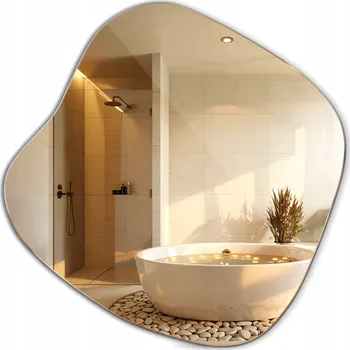 Zrcadlo Velké Designové Zrcadlo Moderní na Zeď ve Stylu Wabi Sabi do Ložnice