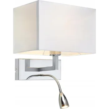 Nástěnné svítidlo Nástěnné svítidlo Markslöjd bílé, stříbrné E27 60 W