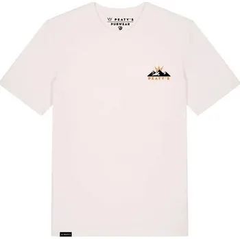 Pánské tričko PEATYS Tričko PEATY'S PUBWEAR TRIKO S KRÁTKÝM RUKÁVEM SUNSET VINTAGE WHITE - L
