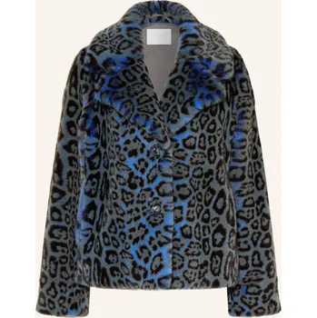 Dámský blejzr Rich & Royal Dámská Bunda Z Umělé Kožešiny, modrá / tmavě...