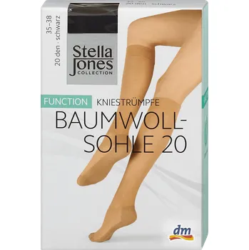 Dámské punčochy Stella Jones podkolenky 20DEN, 35-38 černé