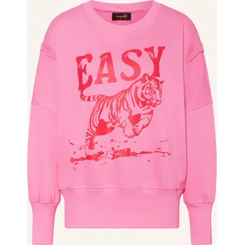 Dámská mikina Miss Goodlife Dámská Oversized Mikina, růžová / červená, 40