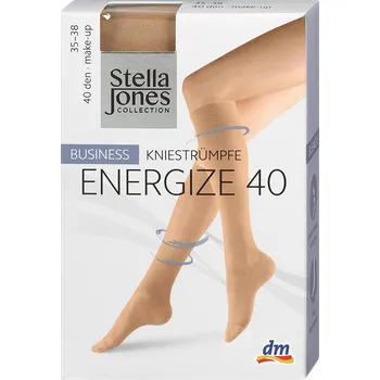 Dámské punčochy Stella Jones podkolenky Energize 40DEN, 35-38 make-up