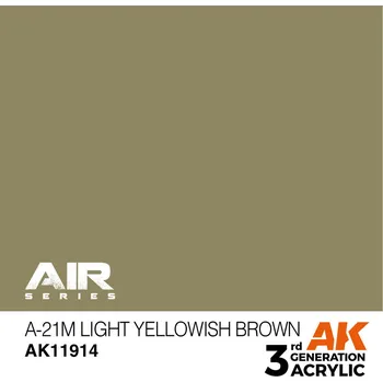 AK Interactive A-21m Light Yellowish Brown