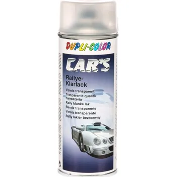 Barva ve spreji Bezbarvý lak Dupli-Color Car´s Rallye Klarlack, matný, 400 ml