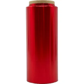 Aluminium Foil 12 mi, 100 m Červený