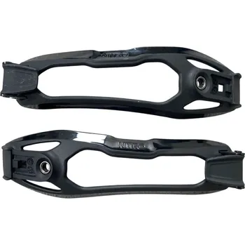 Vázání na snowboard náhradní díl NITRO TOE STRAP WITH CLAMP RAMBLER ultra black Velikost: L