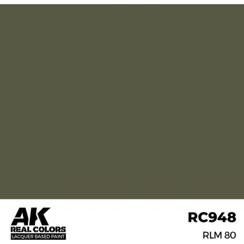 Modelářská barva AK Interactive Real Colors: RLM 80 17 ml.