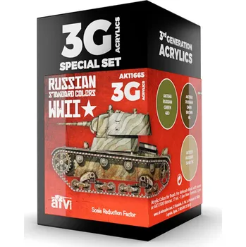 AK Interactive RUSSIAN STANDARD WWII COMBO 3G