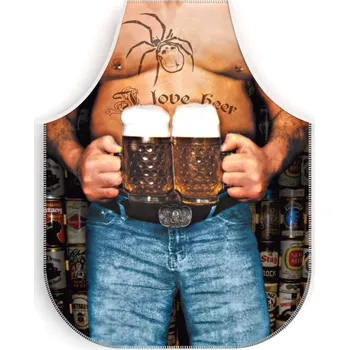 Chňapka Veselá kuchyňská zástěra FUN 6