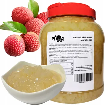 Bonbon NATA DE COCO ŽELÉ BONBONY S PŘÍCHUTÍ LIČI 3,8 kg