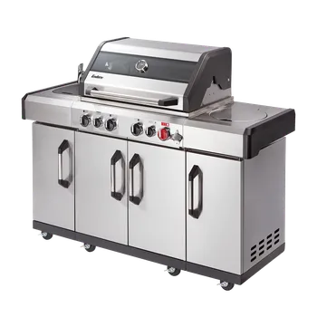 Zahradní gril Enders Plynový gril KANSAS II PRO 4 SIK TURBO