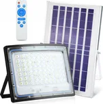 SOLÁRNÍ LED REFLEKTOR HALOGEN LAMPA S FOTOVOLTAICKÝM PANELEM