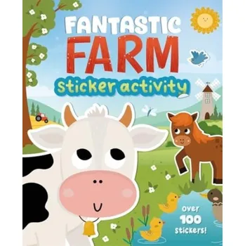 Cizojazyčná kniha Fantastic Farm Sticker Activity - Igloo Books Ltd