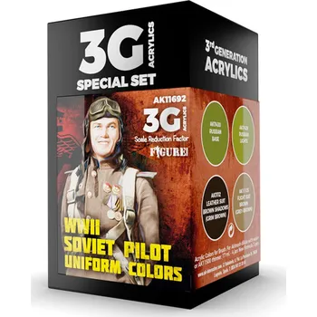 AK Interactive WWII SOVIET UNIFORM COLORS 3G