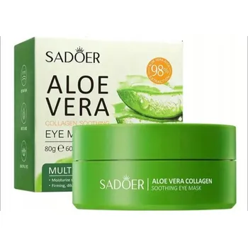 Pleťová maska SADOER KOLAGENOVÉ NÁPLASTI POD OČI S ALOE VERA 30 párů