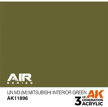 AK Interactive IJN M3 (M) Mitsubishi Interior Green