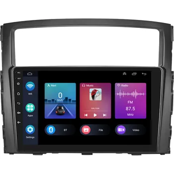 Autorádio Podofo 2DIN autorádio PEV82 Android, Mitsubishi Pajero IV