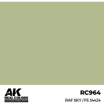 AK Interactive Real Colors: RAF Sky / FS 34424 17 ml.