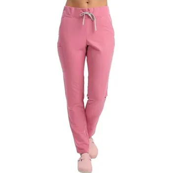 Zdravotnický oděv Dámské kalhoty, Elegant Stretch, korálová, XXL