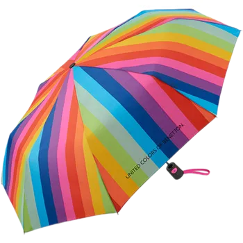 Deštník United Colors of Benetton deštník Mini AC Spectral Stripes