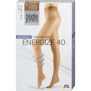 Dámské punčochy Stella Jones punčochové kalhoty Energize 40DEN, velikost S 38-40, make-up