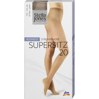 Dámské legíny Stella Jones punčochové kalhoty Supersitz 20DEN, velikost M/L 44-46, perle