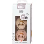 BIBS Colour dudlík z přírodního kaučuku, 0-6 měsíců