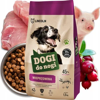 Krmivo pro psa Suché vepřové krmivo Lincoln 1,5 kg