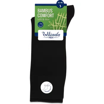 Dámské ponožky Bellinda pánské ponožky Bambus Comfort, 43-46 černé