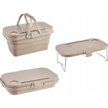 Obraz Piknikový koš plast béžový
