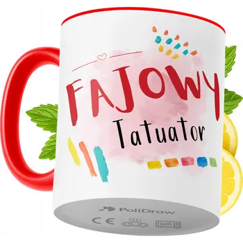 Hrnek Polidraw Hrnek Polidraw pro tetování, keramika, 330 ml