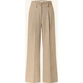 Dámské kalhoty Mrs & Hugs Dámské Marlene Kalhoty, černošedá, 44