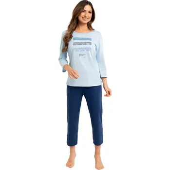 Dámské pyžamo Dámské pyžamo REGINA 709 modrá L 0