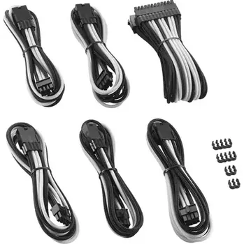 Kabel do PC CableMod PRO ModMesh Kabel Extension Kit - černo-bílá (CM-PCAB-BKIT-NKKW-3PK-R)