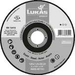 LUKAS Řezné kotouče T41 115x2,5x22,23 A24R-BF Steel, AT000656V9802